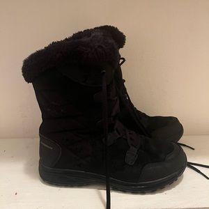 Columbia Black Boots Waterproof